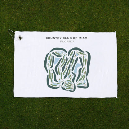 Country Club of Miami, Florida - Printed Golf Courses