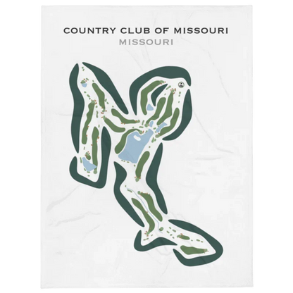Country Club of Missouri, Missouri - Printed Golf Courses