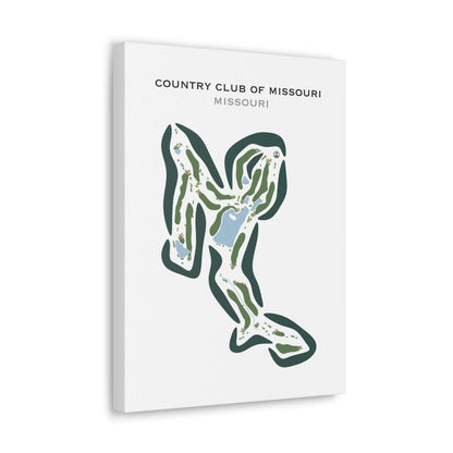Country Club of Missouri, Missouri - Printed Golf Courses