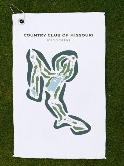 Country Club of Missouri, Missouri - Printed Golf Courses