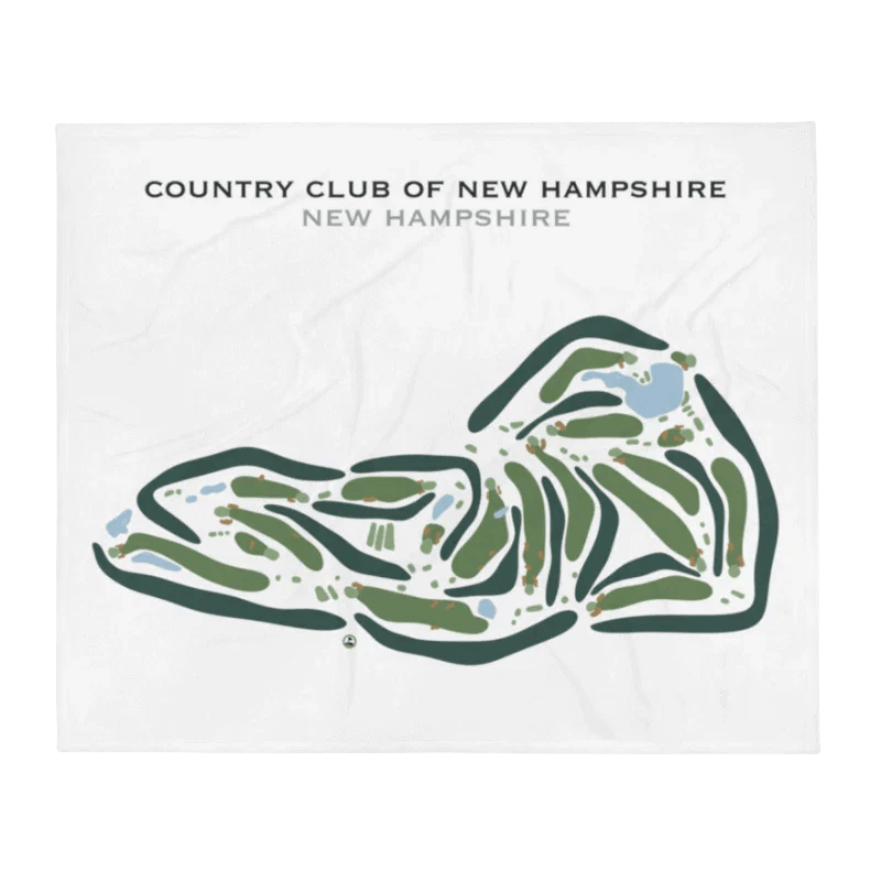 Country Club of New Hampshire, New Hampshire - Printed Golf Courses