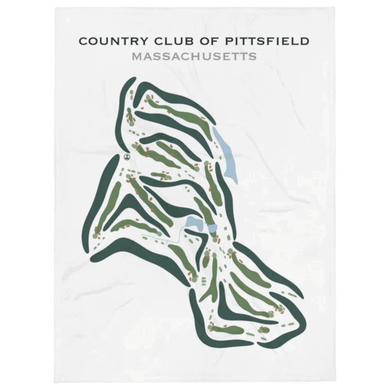 Country Club of Pittsfield, Massachusetts - Printed Golf Courses