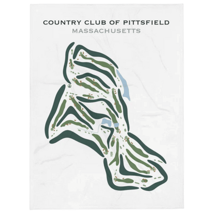 Country Club of Pittsfield, Massachusetts - Printed Golf Courses