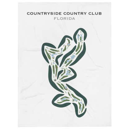 Countryside Country Club, Florida - Printed Golf Courses