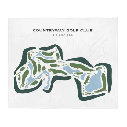 Countryway Golf Club, Florida - Printed Golf Courses