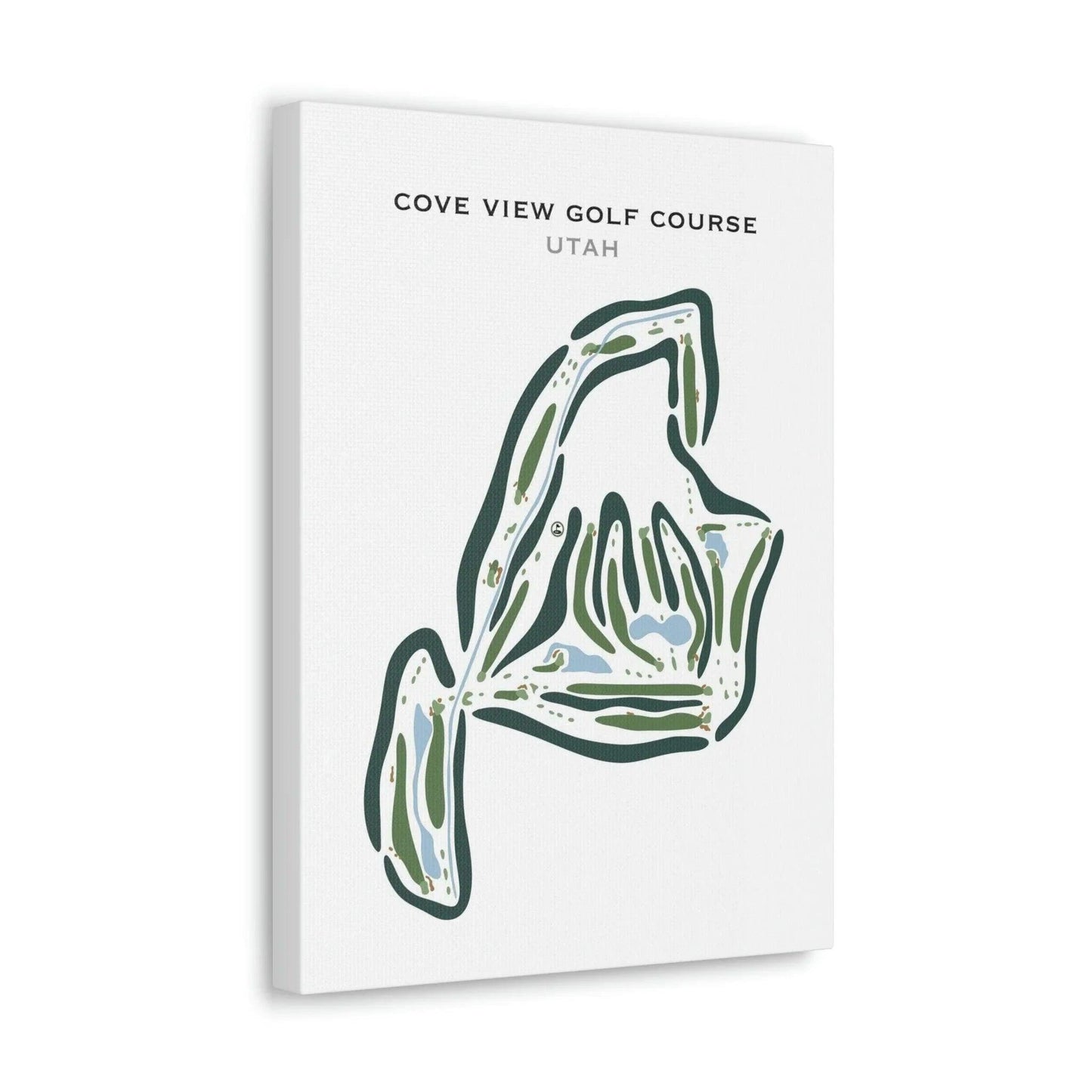 Cove View Golf Course, Richfield Utah - Printed Golf Courses