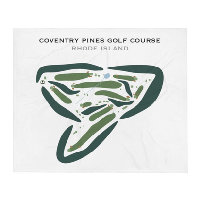 Coventry Pines Golf Course, Rhode Island - Printed Golf Courses
