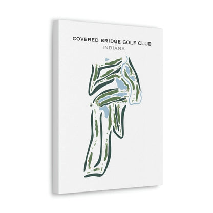 Covered Bridge Golf Club, Indiana - Printed Golf Courses