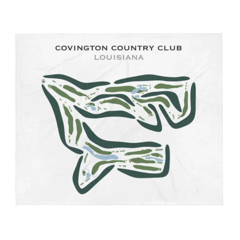 Covington Country Club, Louisiana - Printed Golf Courses
