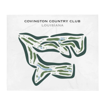 Covington Country Club, Louisiana - Printed Golf Courses
