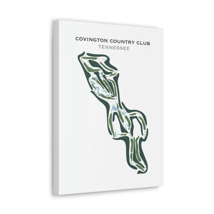 Covington Country Club, Tennessee - Printed Golf Courses