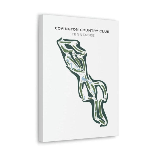 Covington Country Club, Tennessee - Printed Golf Courses