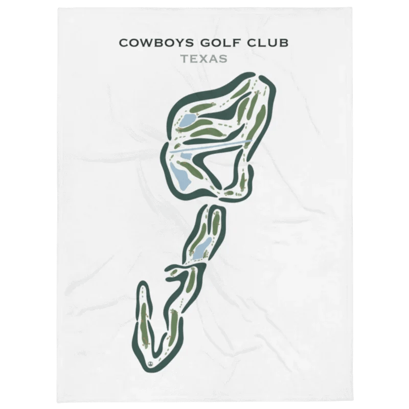 Cowboys Golf Club, Texas - Printed Golf Courses