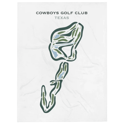 Cowboys Golf Club, Texas - Printed Golf Courses