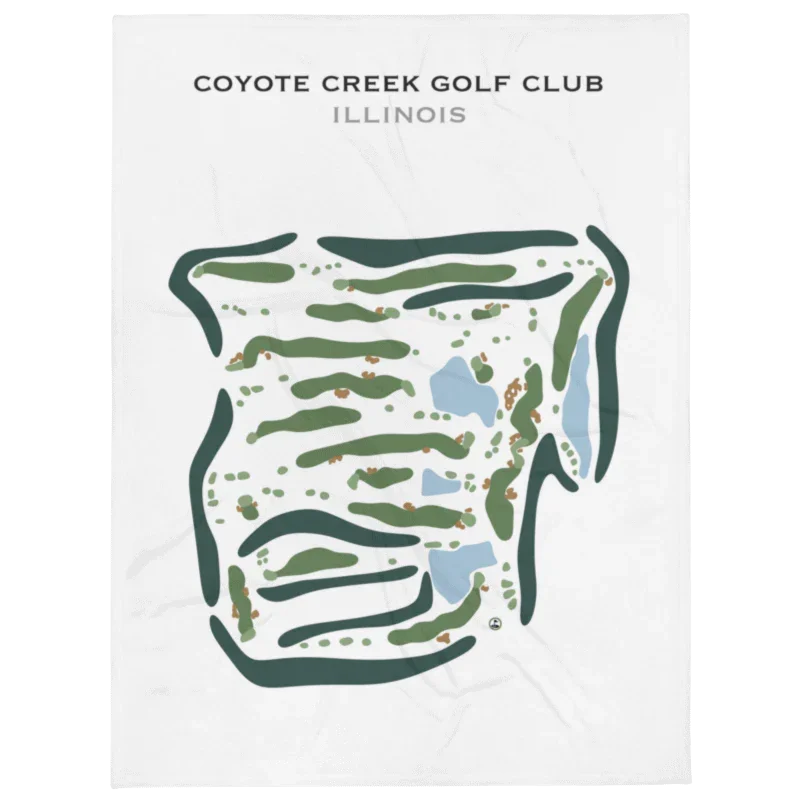Coyote Creek Golf Club, Illinois - Printed Golf Course