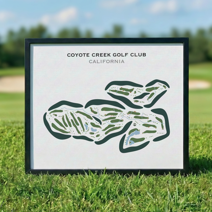 Coyote Creek Golf Club, California - Printed Golf Courses
