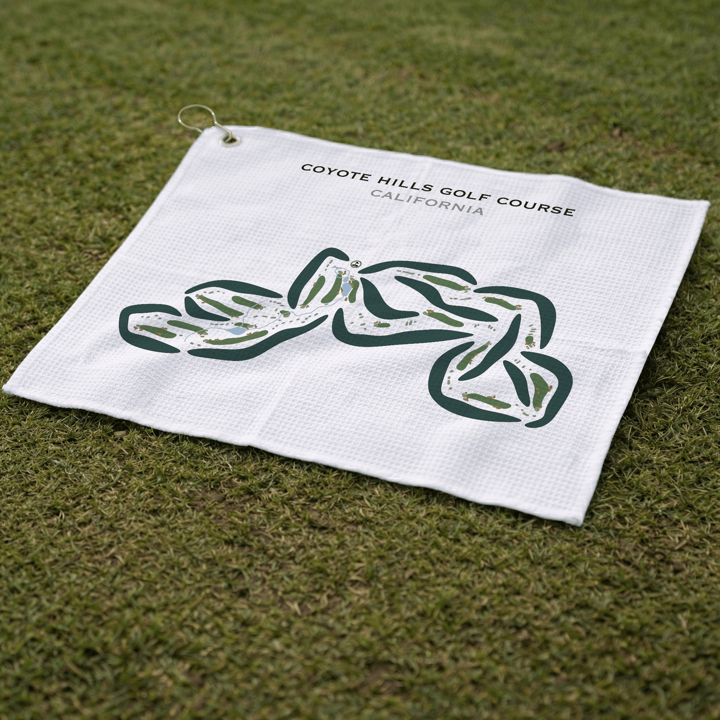 Coyote Hills Golf Course, California - Printed Golf Courses