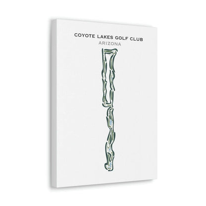 Coyote Lakes Golf Club, Arizona - Printed Golf Courses