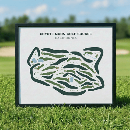 Coyote Moon Golf Course, California - Printed Golf Course