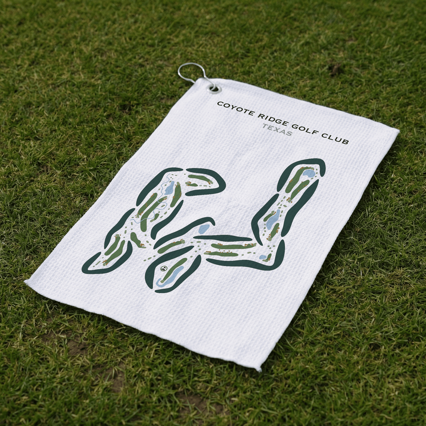 Coyote Ridge Golf Course, Texas - Printed Golf Course