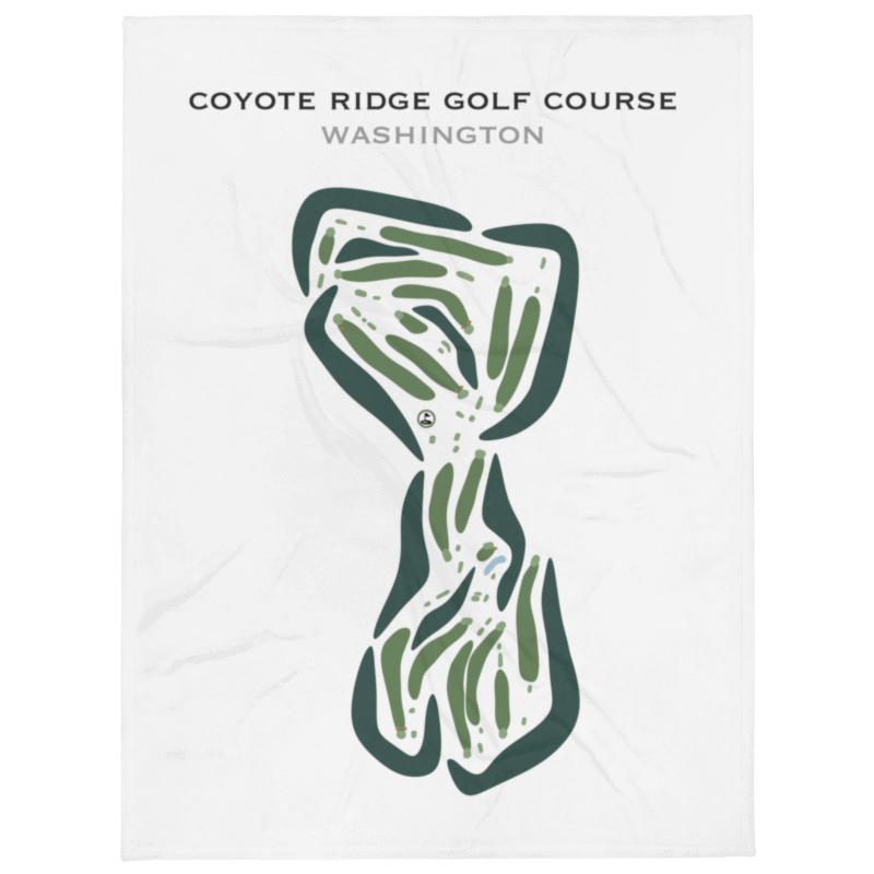 Coyote Ridge Golf Course, Washington - Printed Golf Courses