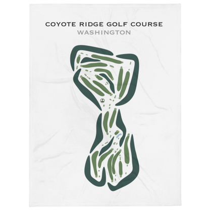 Coyote Ridge Golf Course, Washington - Printed Golf Courses