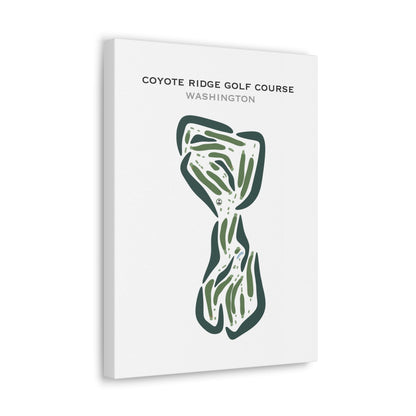 Coyote Ridge Golf Course, Washington - Printed Golf Courses