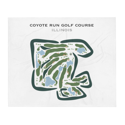 Coyote Run Golf Course, Illinois - Printed Golf Courses