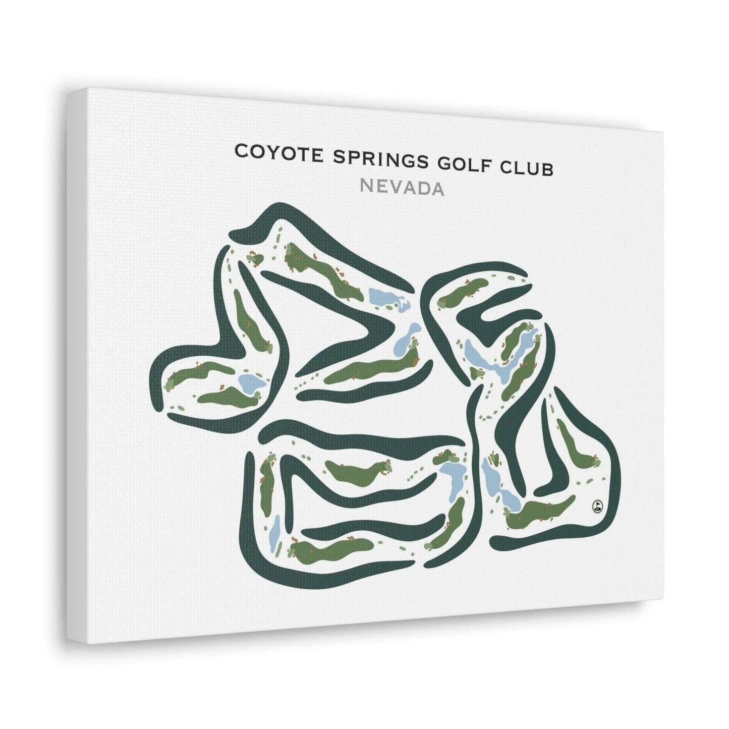 Coyote Springs Golf Club, Nevada - Printed Golf Courses
