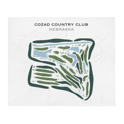 Cozad Country Club, Nebraska - Printed Golf Courses