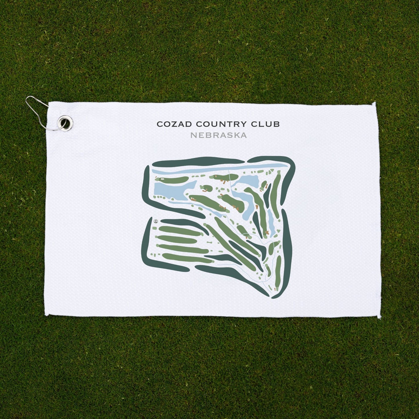 Cozad Country Club, Nebraska - Printed Golf Courses