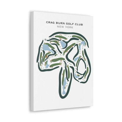 Crag Burn Golf Club, New York - Printed Golf Courses