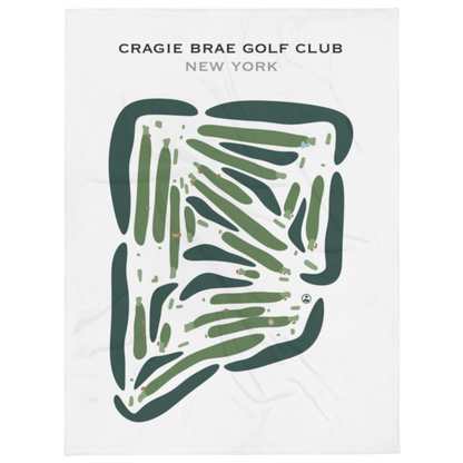 Cragie Brae Golf Club, New York - Printed Golf Courses