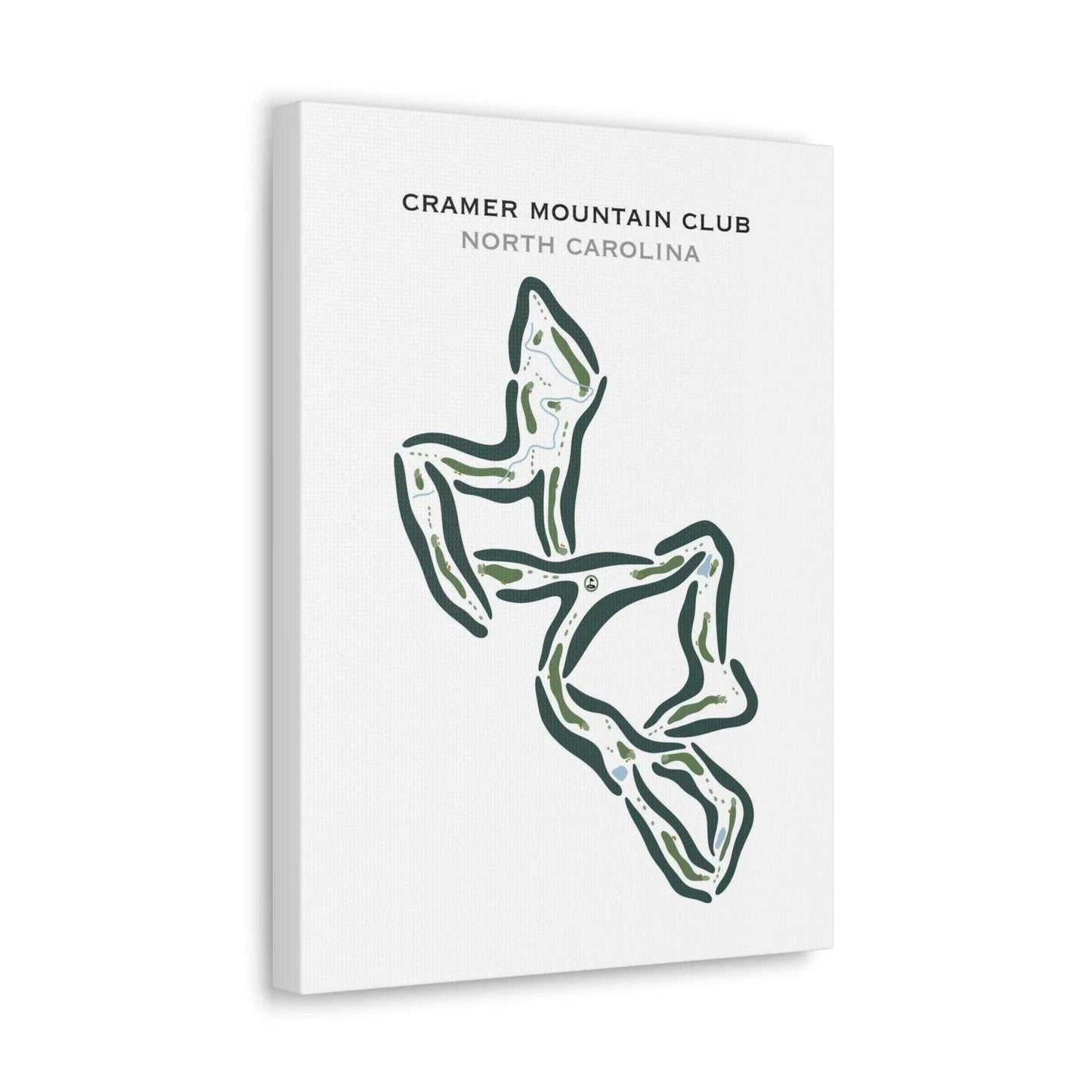 Cramer Mountain Club, North Carolina - Printed Golf Courses