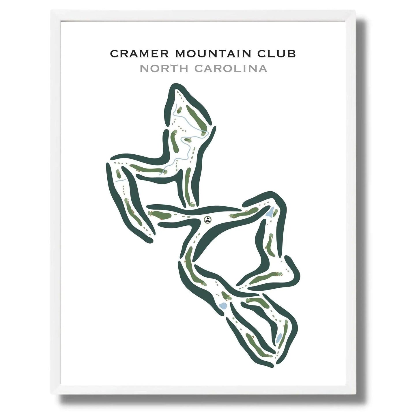 Cramer Mountain Club, North Carolina - Printed Golf Courses