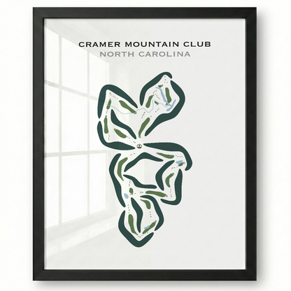 Cramer Mountain Club, North Carolina - Printed Golf Courses