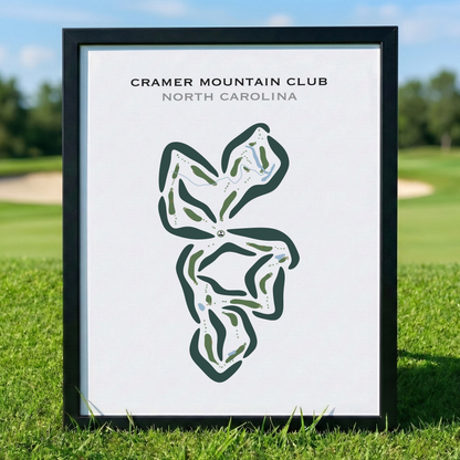 Cramer Mountain Club, North Carolina - Printed Golf Courses