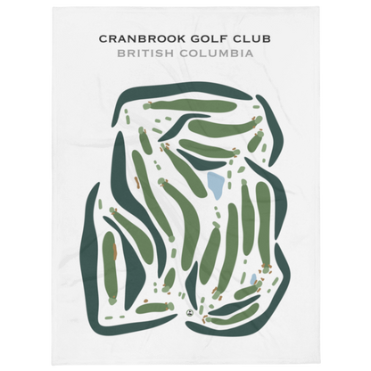 Cranbrook Golf Club, British Columbia, Canada - Printed Golf Courses
