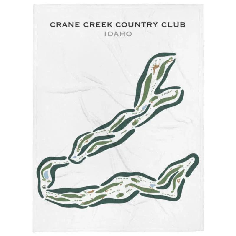 Crane Creek Country Club, Idaho - Printed Golf Course