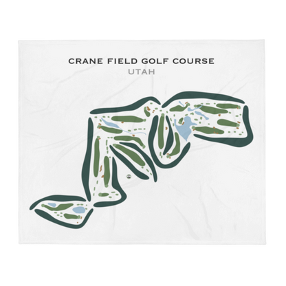 Crane Field Golf Course, Utah - Printed Golf Courses