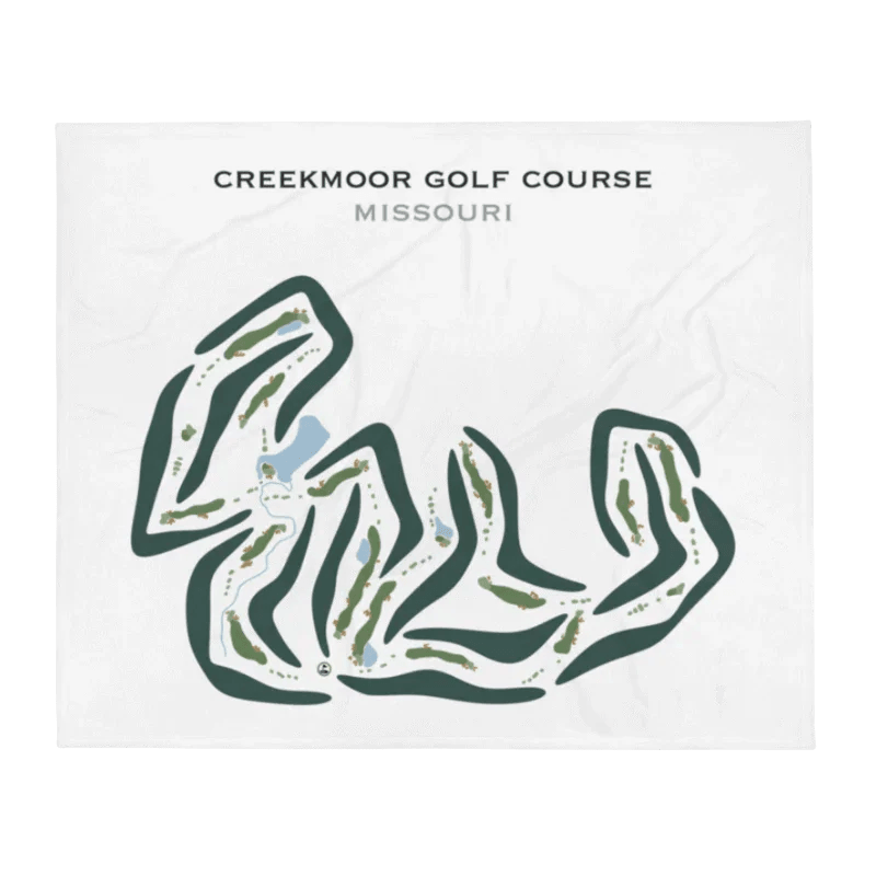 Creekmoor Golf Course, Missouri - Printed Golf Course