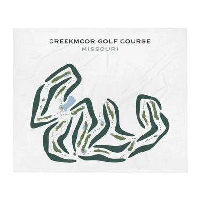 Creekmoor Golf Course, Missouri - Printed Golf Course