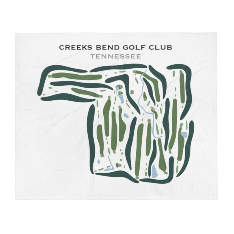 Creeks Bend Golf Club, Tennessee - Printed Golf Courses