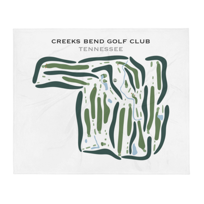 Creeks Bend Golf Club, Tennessee - Printed Golf Courses