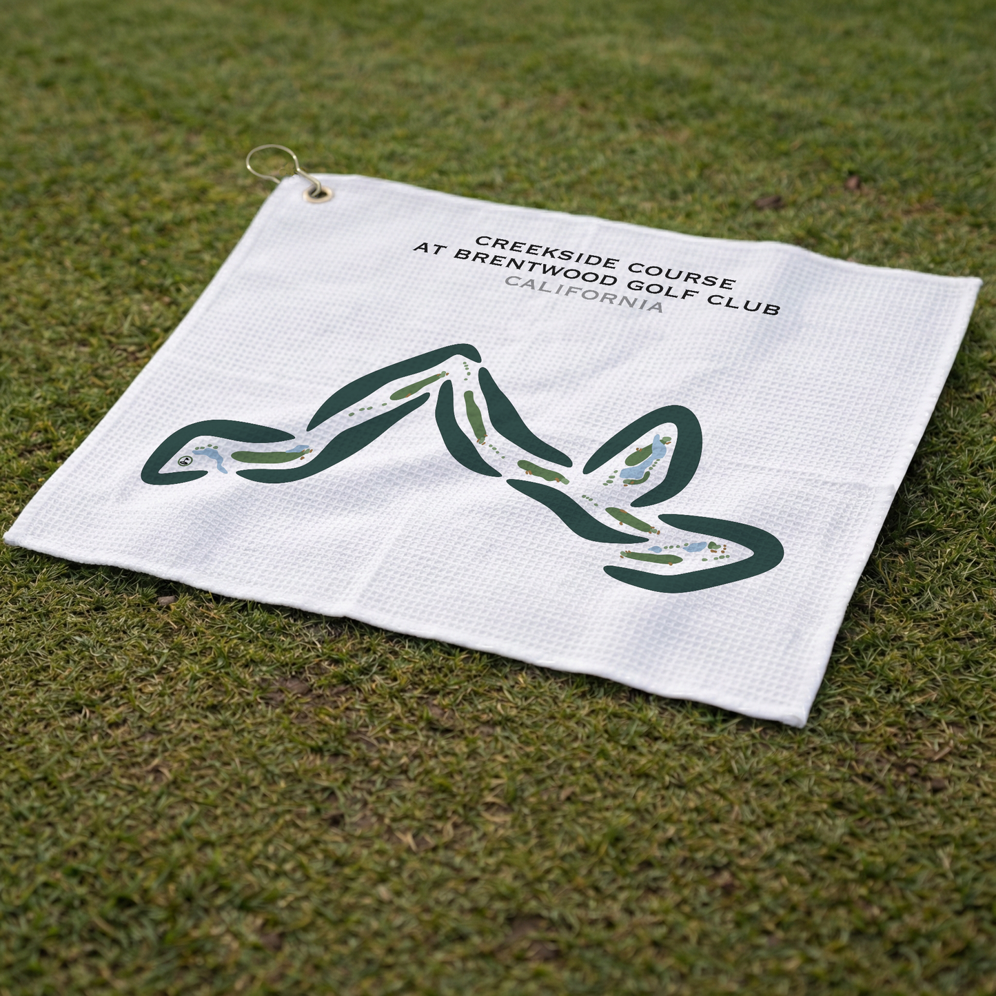 Creekside Course at Brentwood Golf Club, California - Printed Golf Courses