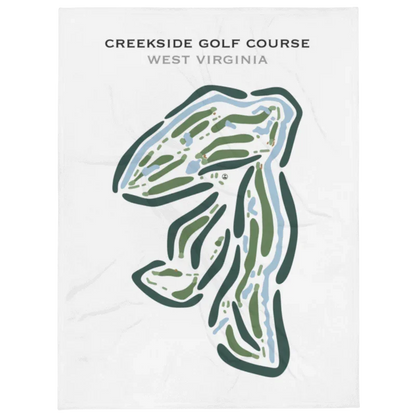 Creekside Golf Course, West Virginia - Printed Golf Courses