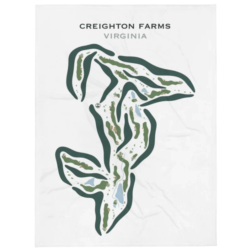 Creighton Farms, Virginia - Printed Golf Courses