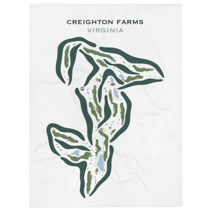 Creighton Farms, Virginia - Printed Golf Courses