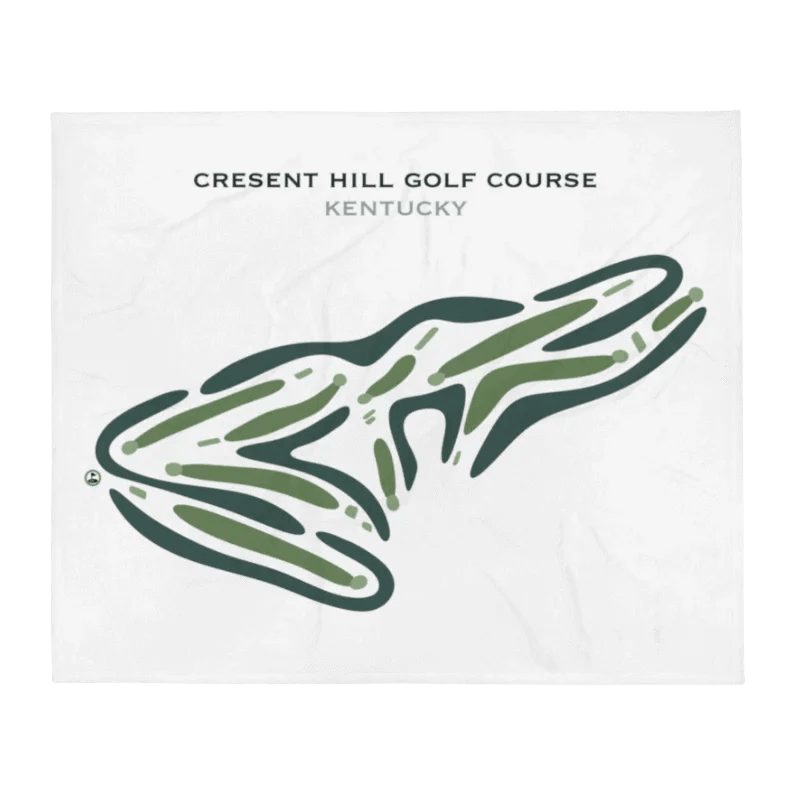 Crescent Hill Golf Course, Kentucky - Printed Golf Courses