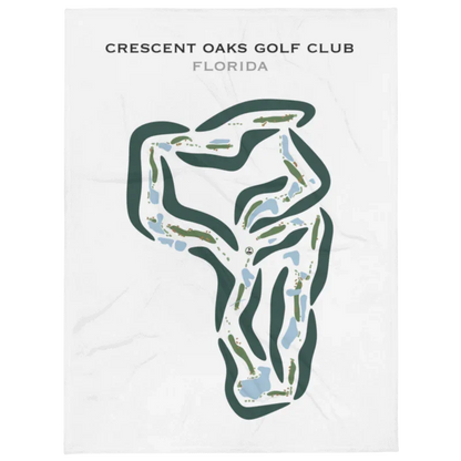 Crescent Oaks Golf Club, Florida - Printed Golf Courses